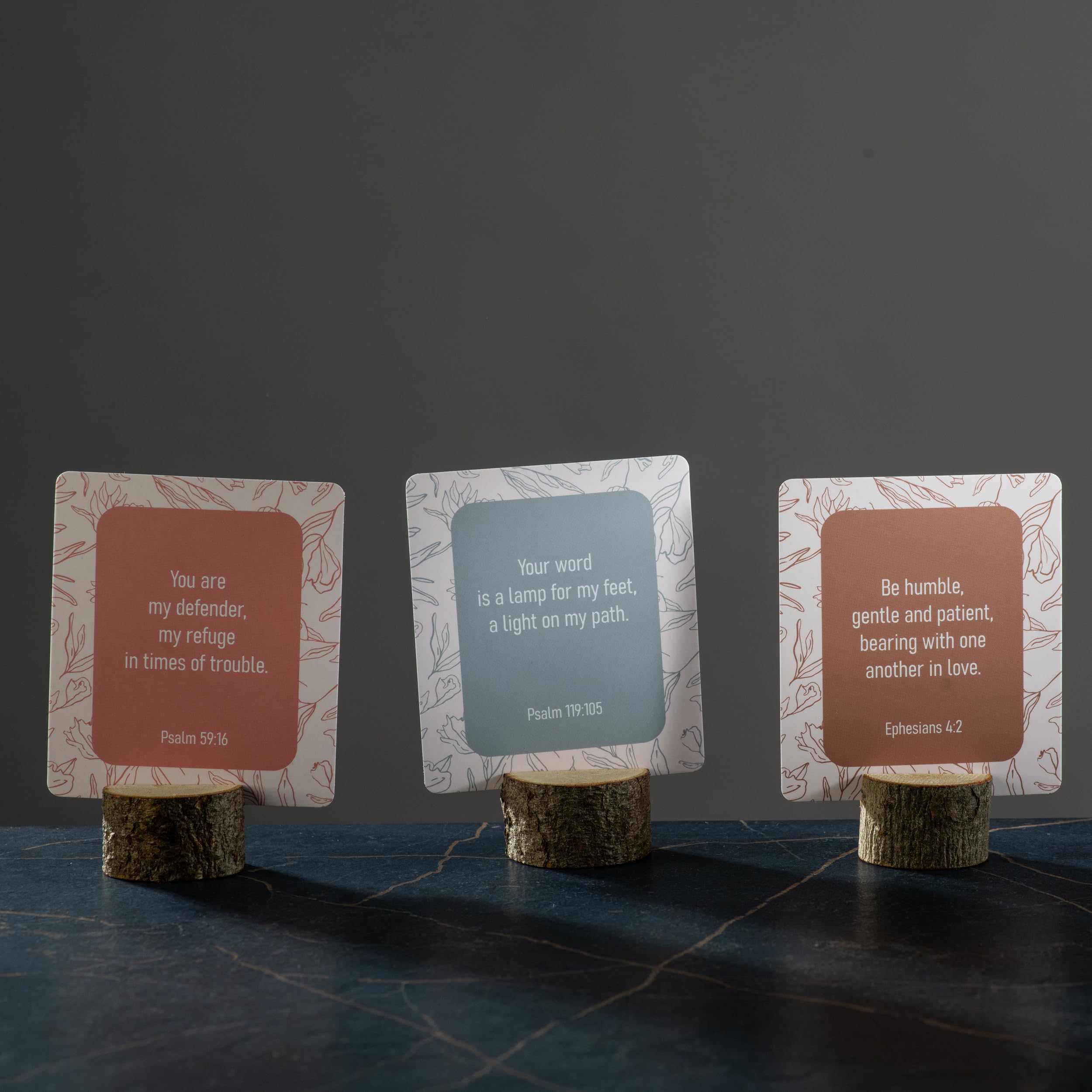 DIVERSEBEE Bible Verse Cards, 60 Unique, Assorted Mini Scripture Encouragement Motivational Inspirational Prayer Cards, Christian Bible Gifts (Delicate)