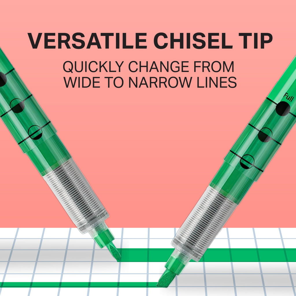 Sharpie Liquid Highlighters, Chisel Tip, Yellow, 12 Count
