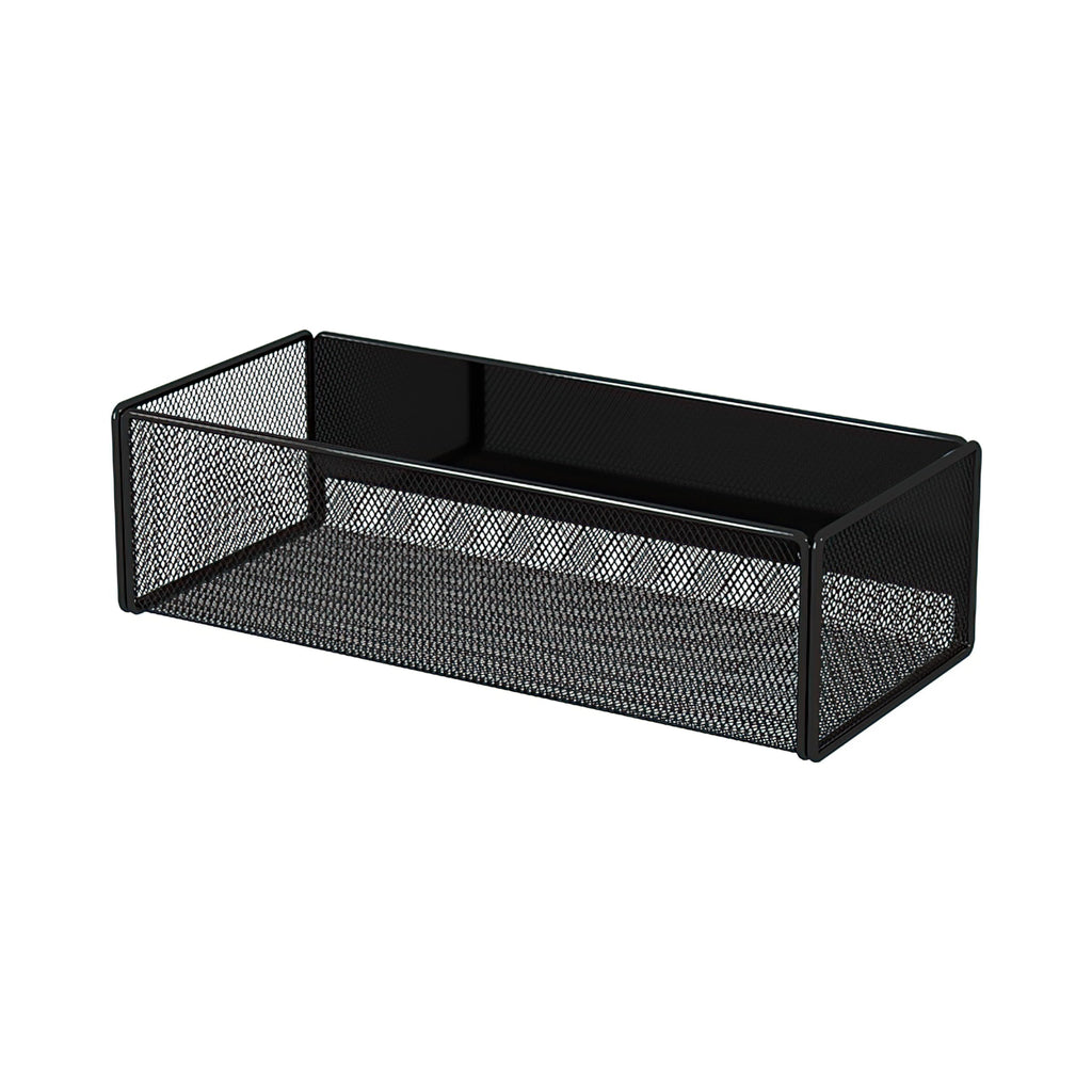 LIFEFAN Magnetic Shelf Basket Organizer Holder for Fridge Magnetic Storage Bin Box Containers for Refrigerator Whiteboard Classroom