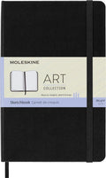 Moleskine Art Sketchbook, Medium, Black (4.5 x 7)