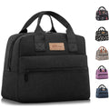 HOMESPON Insulated Lunch Bag Lunch Box Cooler Tote Box Cooler Bag Lunch Container for Women/Men/Work/Picnic,Large Black