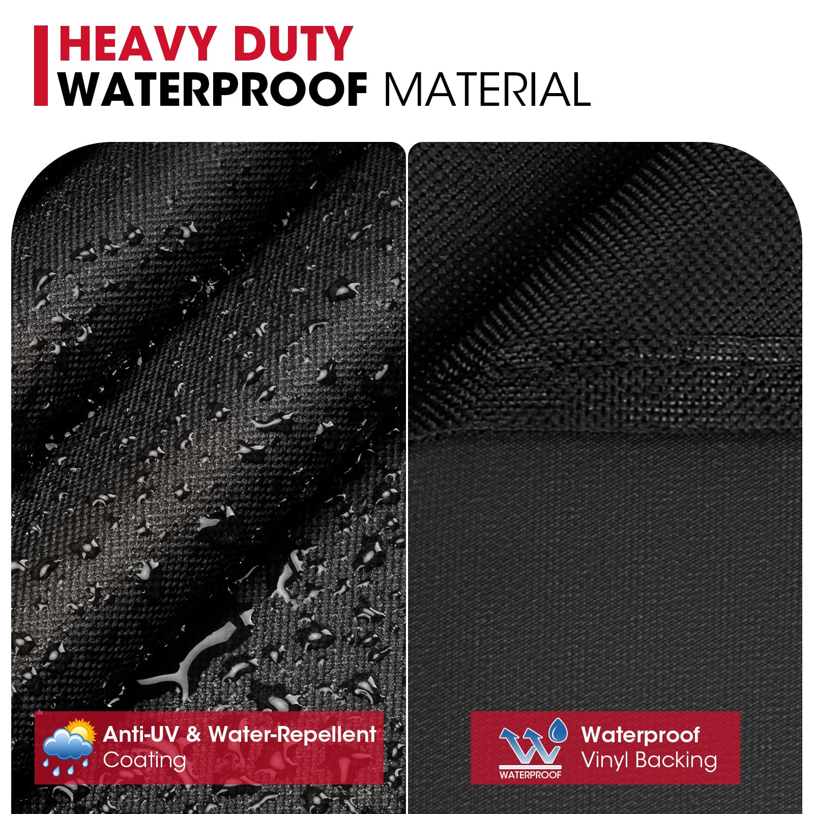 Unicook Barbecue Cover Weatherproof for Ninja Woodfire OG700 Series, Waterproof Grill Cover for Outdoor Table Grill Urban Explore Pro, Small Cover Tarpaulin Protective Cover Outdoor Kitchen