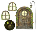 Fairy Door and Garden Kit - Outdoor Accessories for Trees, Gnome House, Decor