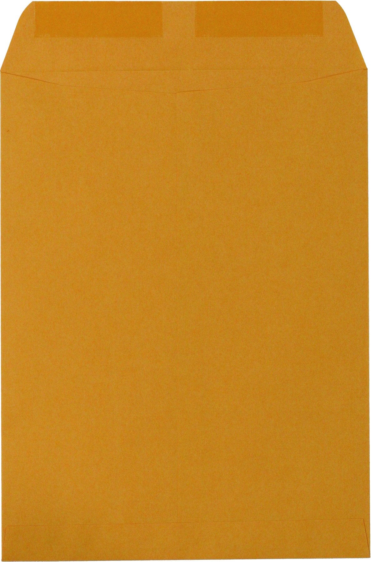 Hilroy Kraft Envelopes, 9" x 12", 100-Count, Gummed Flap (76146)