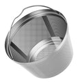 Reusable Coffee Filters 8-12 Cup Permanent Coffee Filters Basket Washable Compatible with Mr. Coffee Black & Decker Coffee Maker Filter 6-12 Cup