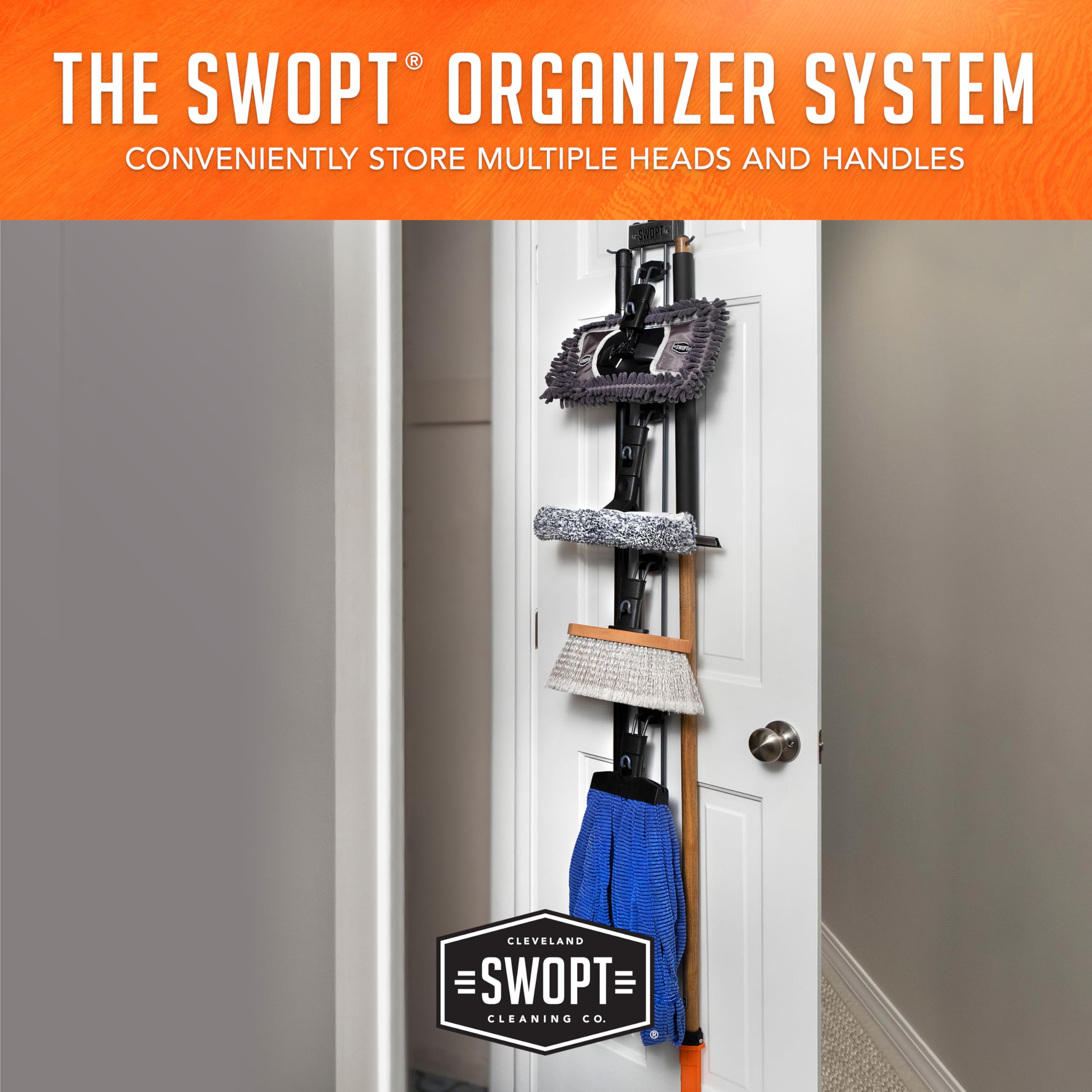 Swopt 5120C6 Premium Smooth Surface Straight Broom Head