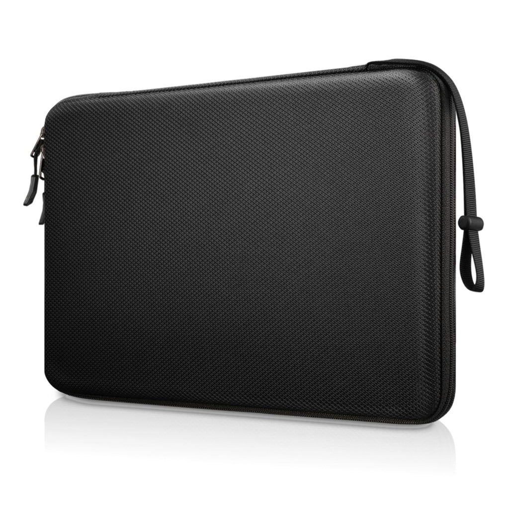 FINPAC Hard Laptop Sleeve Case for 13 inch MacBook Air 2026 M5/M4/M3/M2/M1, MacBook Neo A18 Pro,14 inch MacBook Pro 2026 M5/M4/M3/M2 Pro/Max, Waterproof Case for Dell, Surface Laptop, HP, Acer, Black