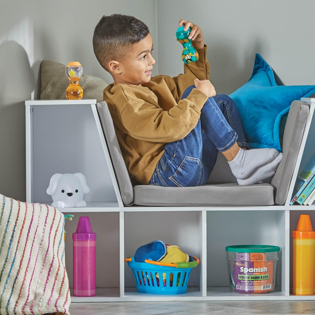 Hand2mind Express Your Feelings Sensory Bottles - Opposite Emotions, Calm Down Corner Supplies, Play Therapy, Mindfulness and Calming Toys for Kids, Social Emotional Learning Activities