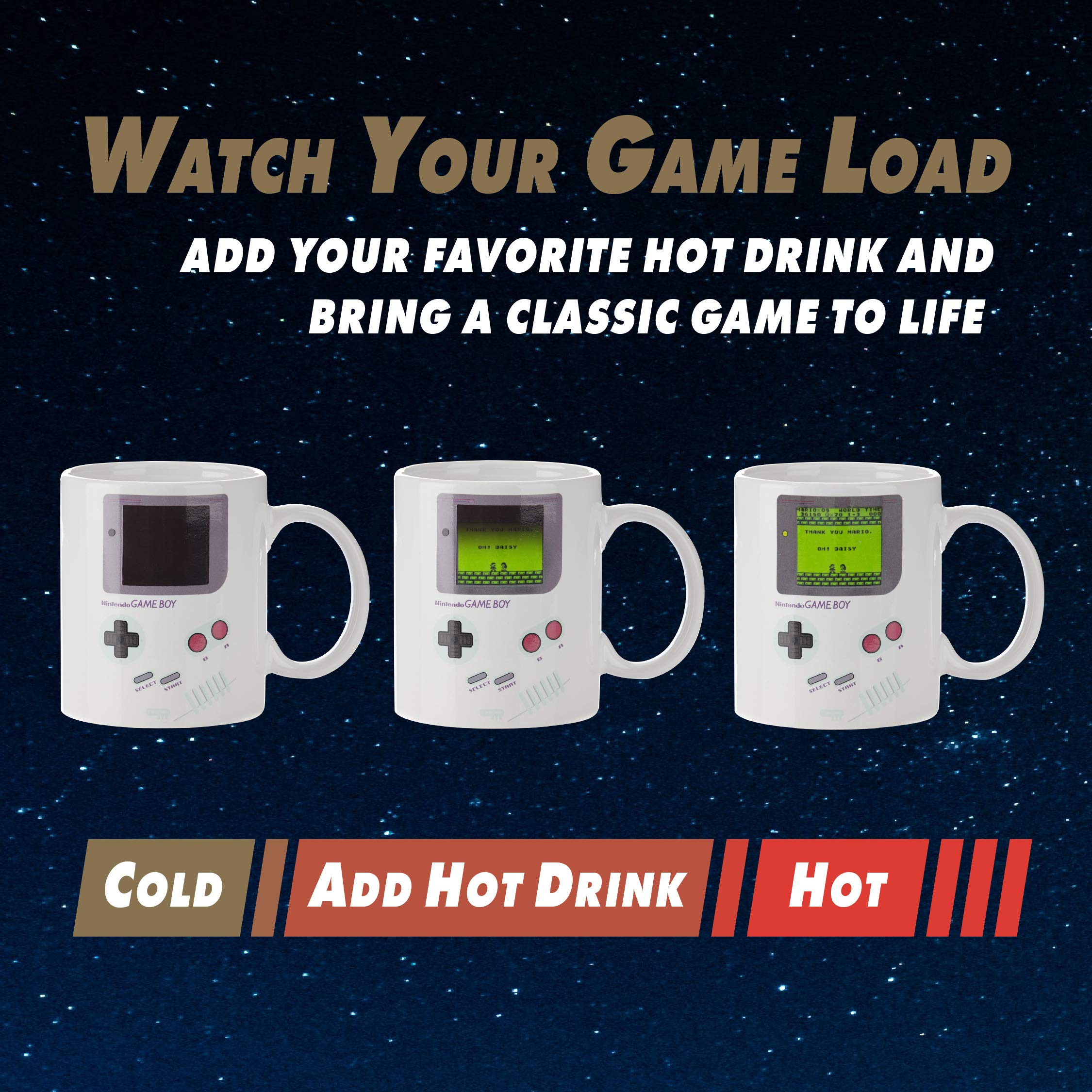Nintendo Thermo-effect Mug - Gameboy