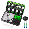 Wigearss High-Precision 50g x 0.001g Digital Scale – 7 Units, Backlit LCD, Tare & Calibration – Perfect for Jewelry, Gold, Herbs & More