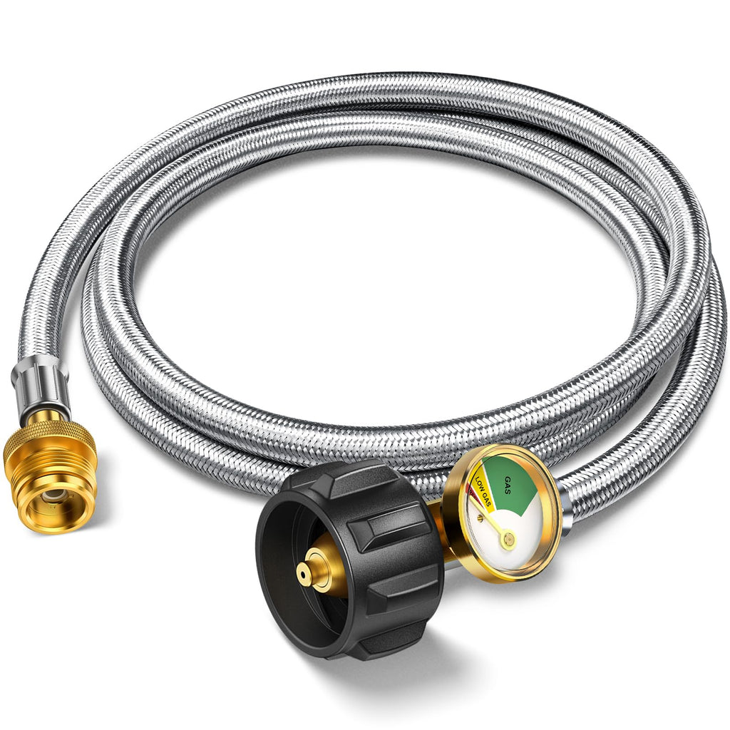 Hose Adapter for Buddy Heater, Q Series Travel Grill/17&22” Griddle/Camping Stove