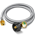 Hose Adapter for Buddy Heater, Q Series Travel Grill/17&22” Griddle/Camping Stove