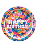 American Greetings 36-Count Confetti Happy Birthday Dinner Plates