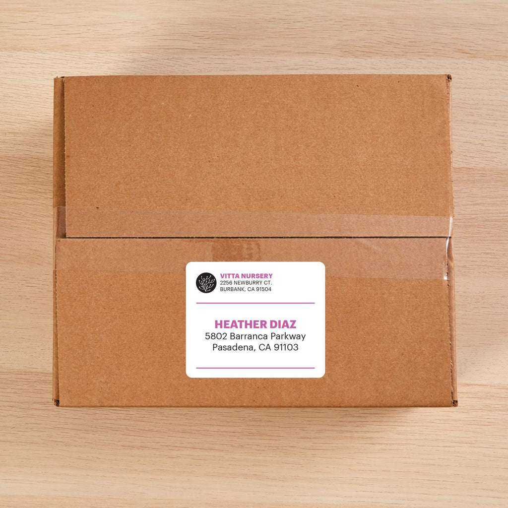 Avery Printable TrueBlock Shipping Labels, 3.5" x 5", Sure Feed, White, 2 Pack, 200 Labels Total (5640)