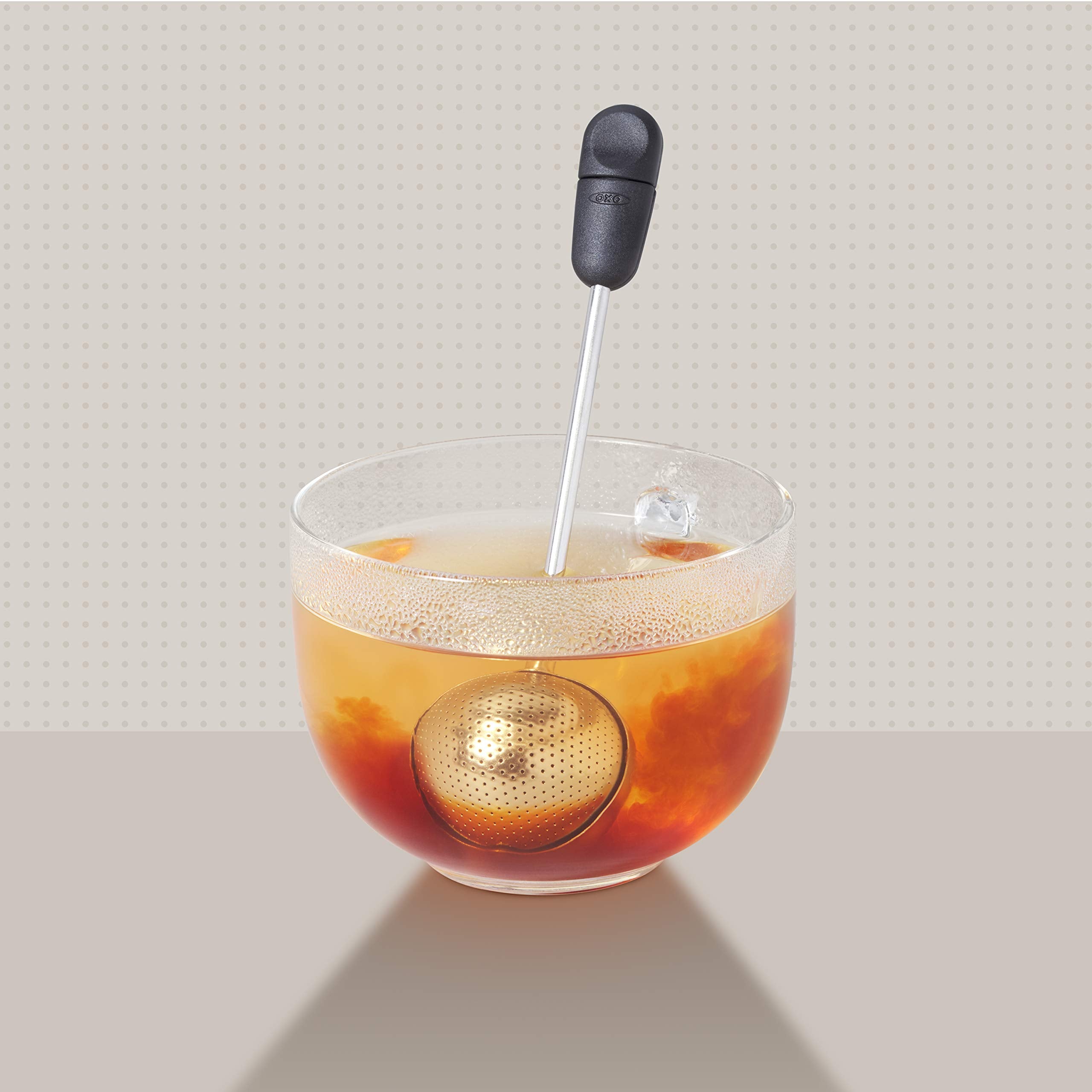 Oxo 1410280SS Twisting Tea Ball, Stainless Steel, 7-Inch
