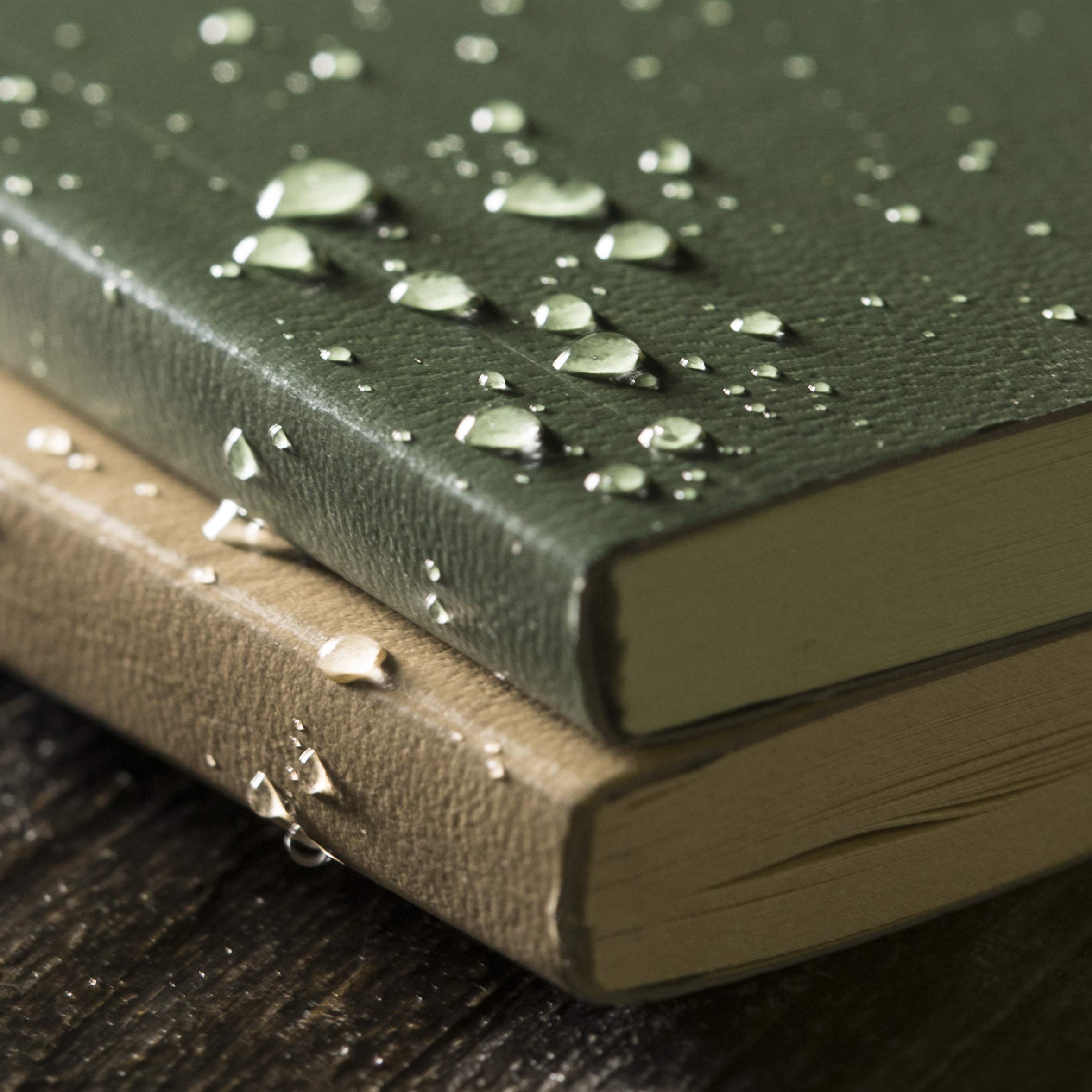 ‎Rite in the Rain Weatherproof Soft Cover Pocket Notebook, 3.5" x 6", Green Cover, Universal Pattern (No. 964)