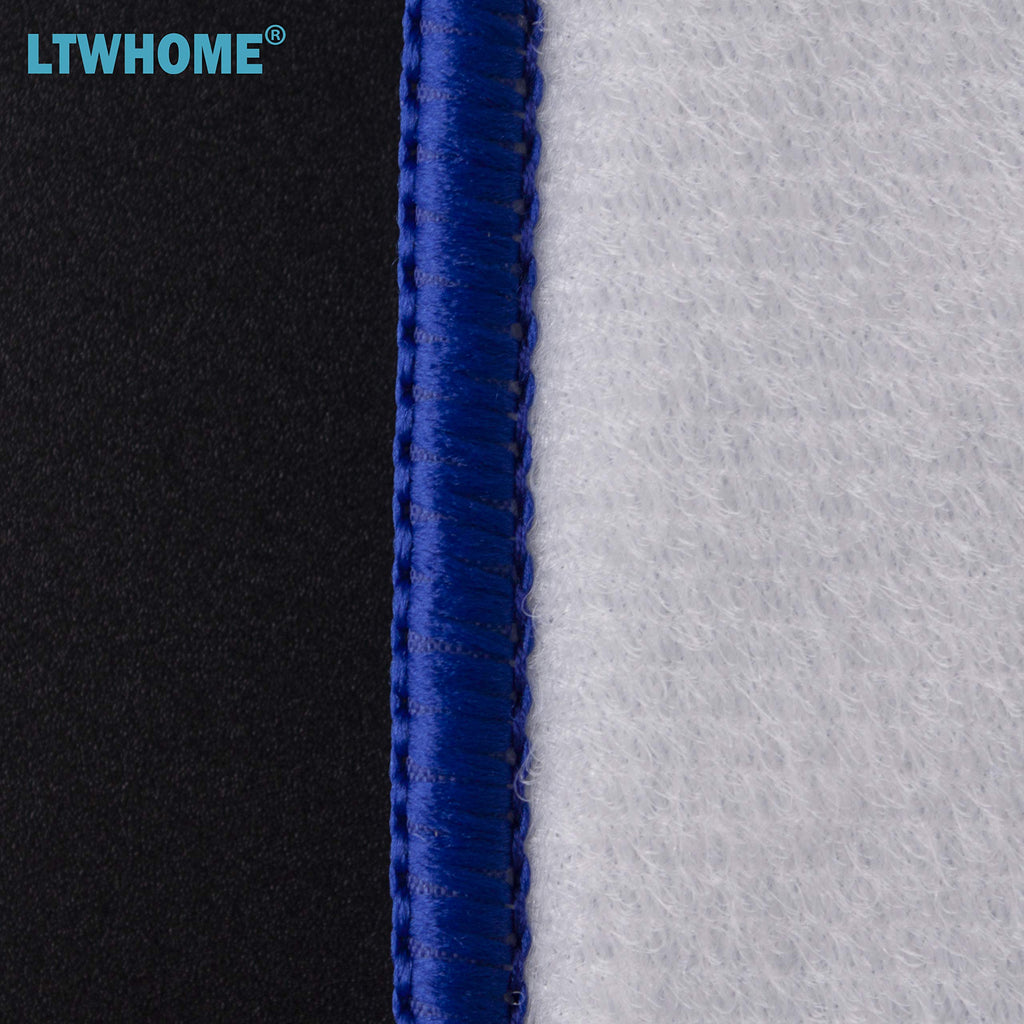 LTWHOME Compatible Microfiber Mop Pads Replacement for Dupray Neat Steam Cleaner (Pack of 6)