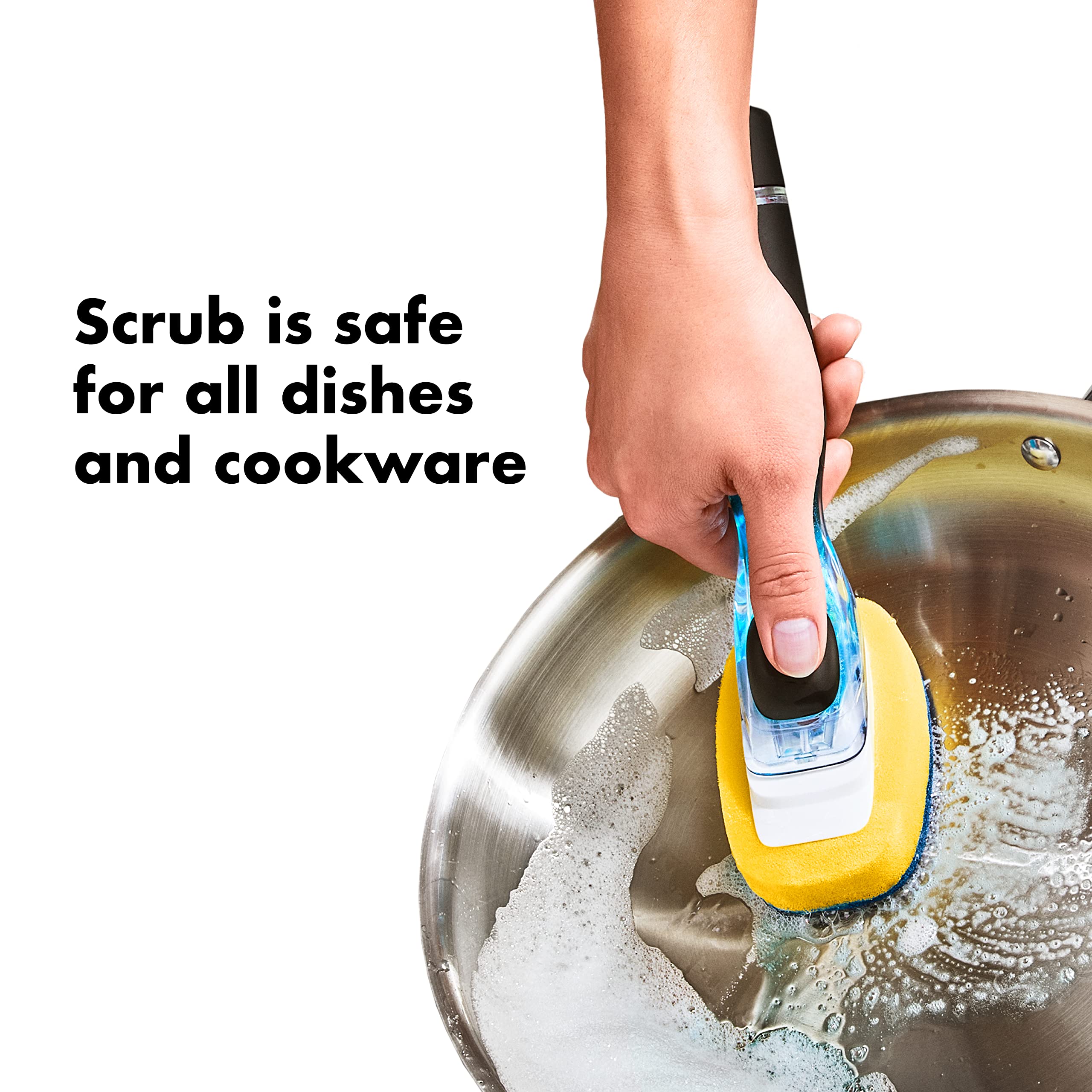OXO New Good Grips Soap Dispensing Dish Scrub