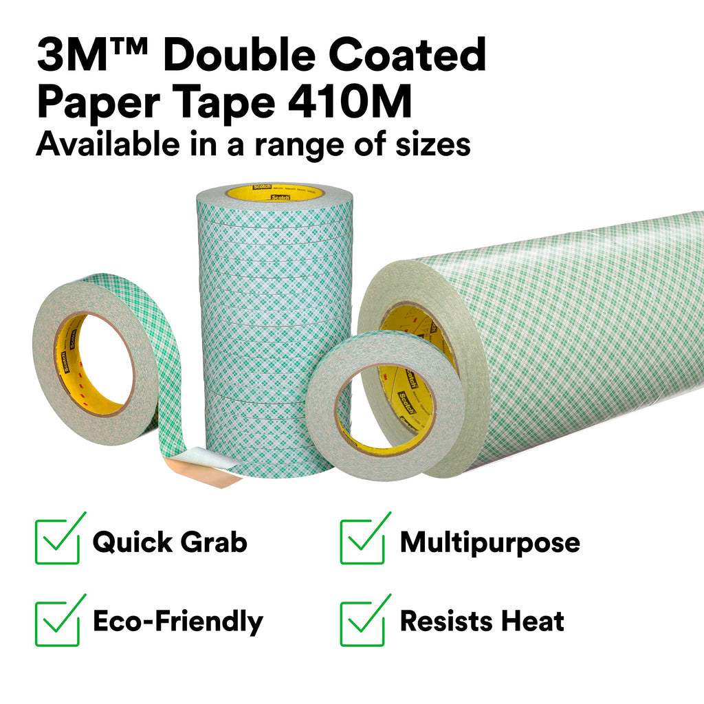 1" x 36 yds. 3M - 410M Double Sided Masking Tape