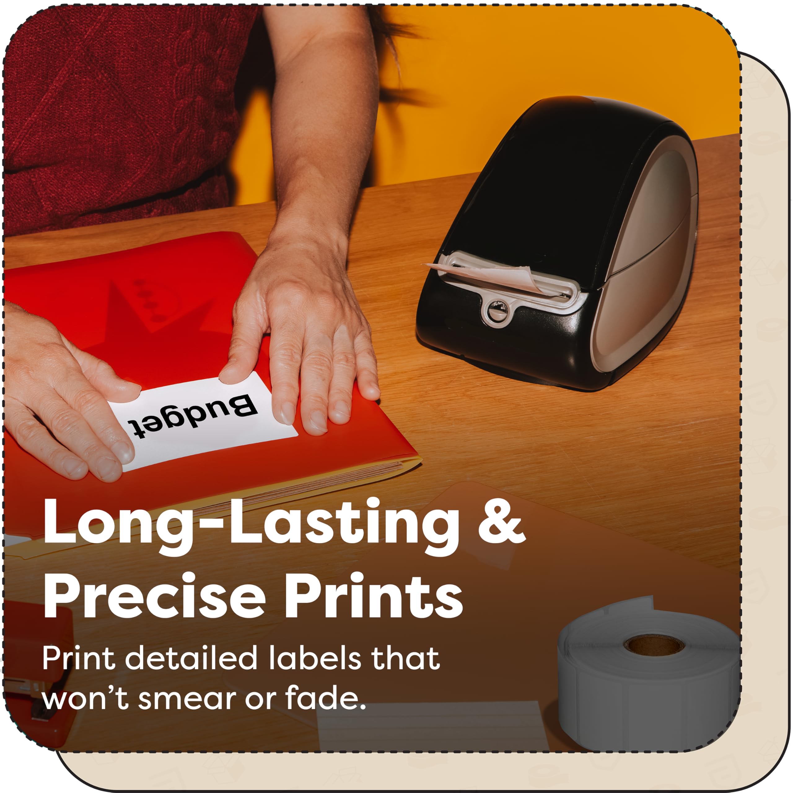 Aegis Adhesives - 1/2" X 1" Replacement for DYMO 30333 (12 Rolls/12000 Labels) Direct Thermal Small Multipurpose 2-Up Labels - Compatible with LabelWriter 450, 450 Turbo, 4XL Printers (NOT 550, 5XL)