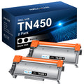 TN450 TN420 Toner Cartridge Replacement for Brother TN 450 TN 420 TN-450 TN-420 High Yield Compatible for HL-2130 2132 2220 2240 MFC 7860 7070DW 7360N DCP-7065DN 2840 2940 Priner