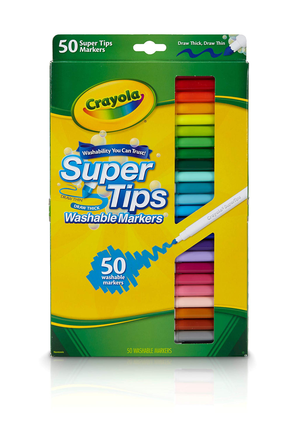 Crayola 50ct Washable Super Tips - Styles May Vary