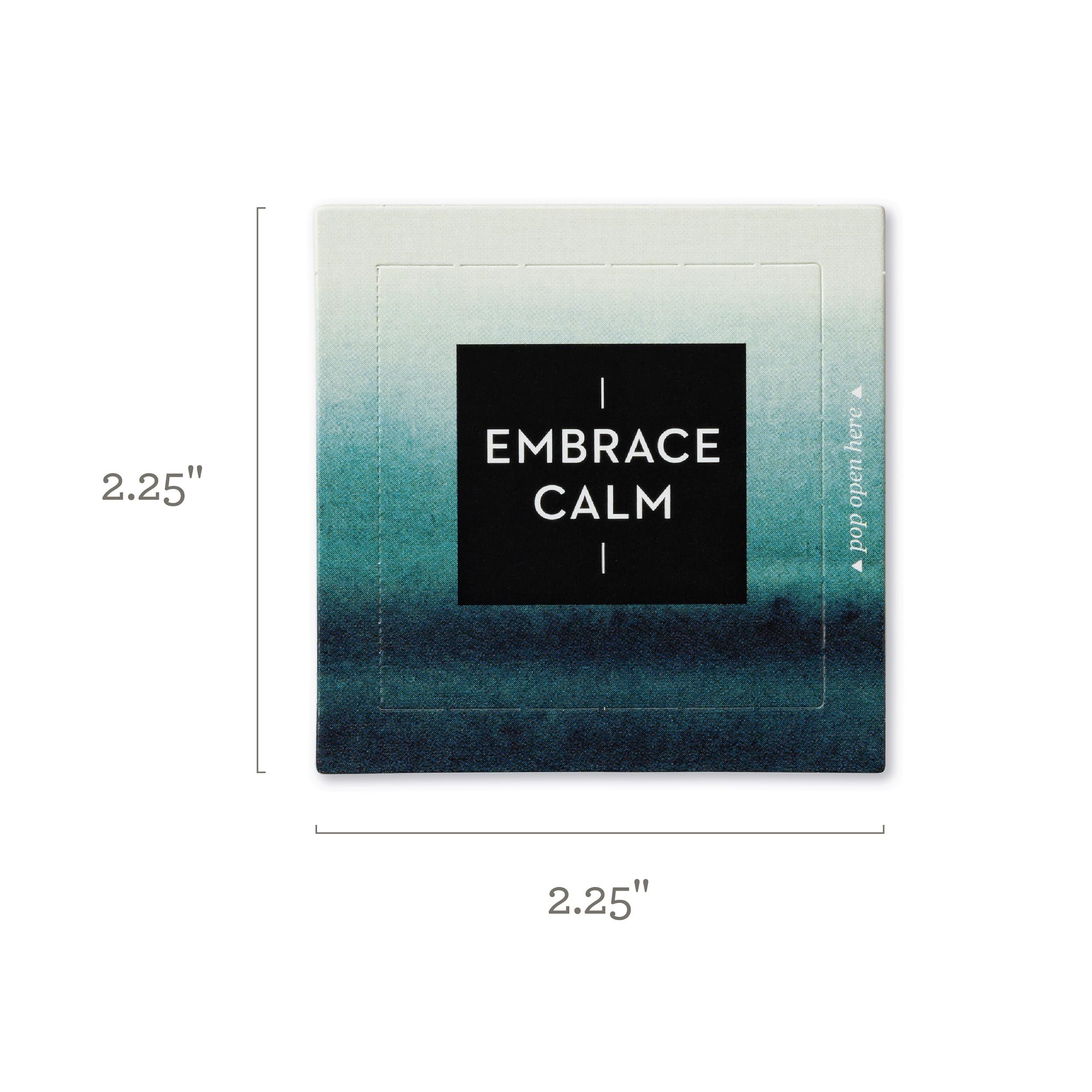 Compendium ThoughtFulls Pop-Open Cards — 4-Pack of Embrace Calm, Mindfulness, Live with Intention, Grateful – 120 Pop-Open Cards, Each with a Different Message Inside