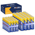 AAA Batteries and AA Batteries 48-Count Combo Pack,Include 24 AAA R03P+24 AA R6P Battery,1.5V Carbon Battery for Wireless Mouse Clock Remote Controls Flashlights (48-Count)