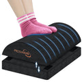 ACDRIME Foot Rest for Under Desk at Work, Under Desks Footrest, Ergonomic 2 Adjustable Heights Footrest, Office Desk Accessories, for Office Desks & Offices Chair - Back & Leg Hip Pain Relief