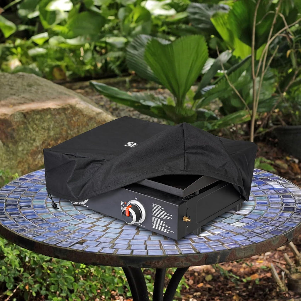 Stanbroil Griddle Cover Fits Blackstone 22”/17" Table Top Griddle Without Hood, 600D Polyester, Replacement Grill Cover for Blackstone 1724