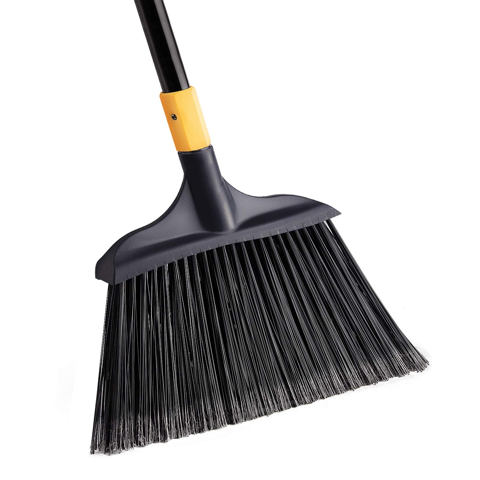 Yocada Heavy-Duty Broom Outdoor Commercial Perfect for Courtyard Garage Lobby Mall Market Floor Home Kitchen Room Office Pet Hair Rubbish 54Inch