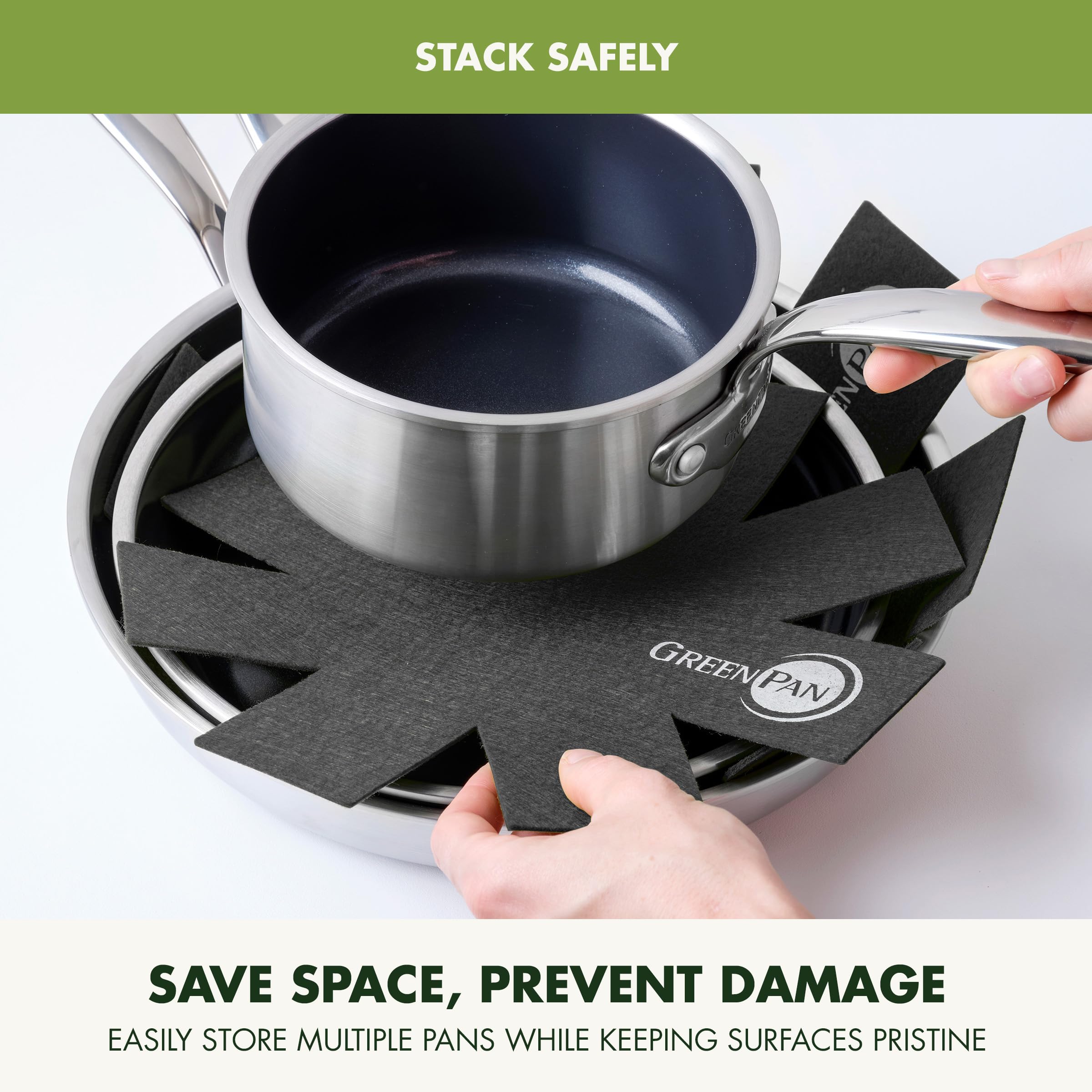GreenPan Pan Protectors, Set of 3