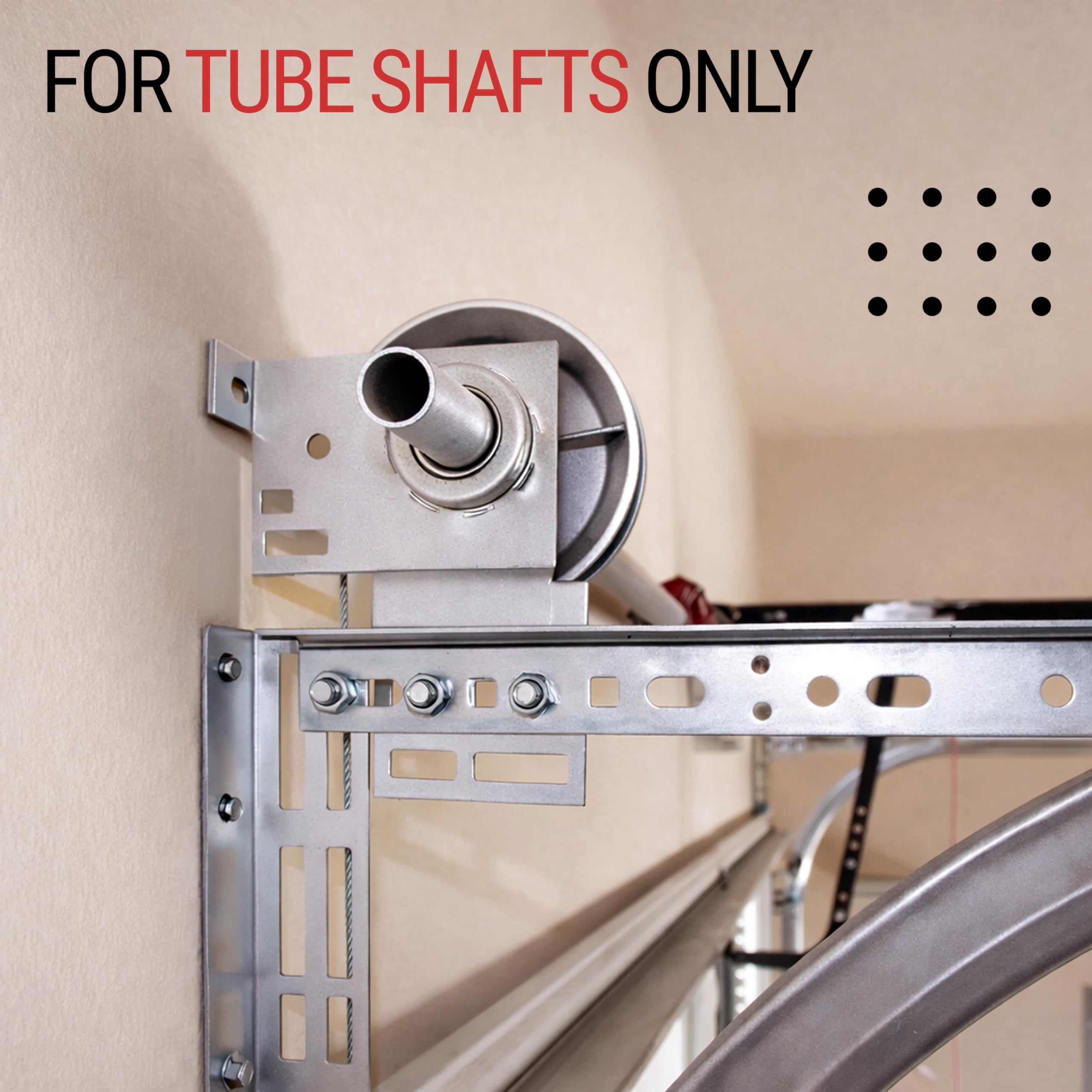 Overhead Garage Door Parts 400-8 Standard Lift, Up to 8" High Doors Garage Door Cable Drum (Pair, 4.85 Inches Each)