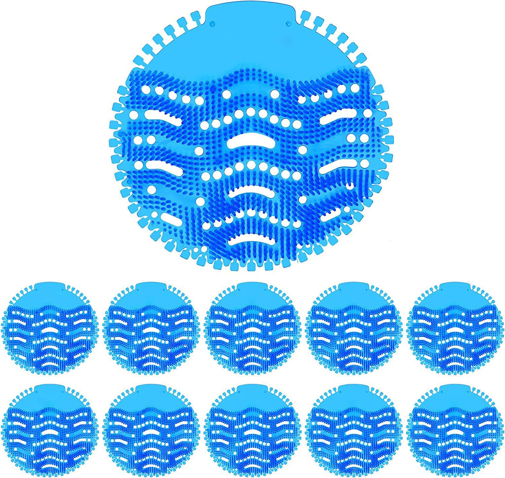 10 Packs Urinal Screens Deodorizer, Urinal Cake Anti-Splash&Odor Freshener – Ideal for Schools, Bathrooms, Restrooms, Office