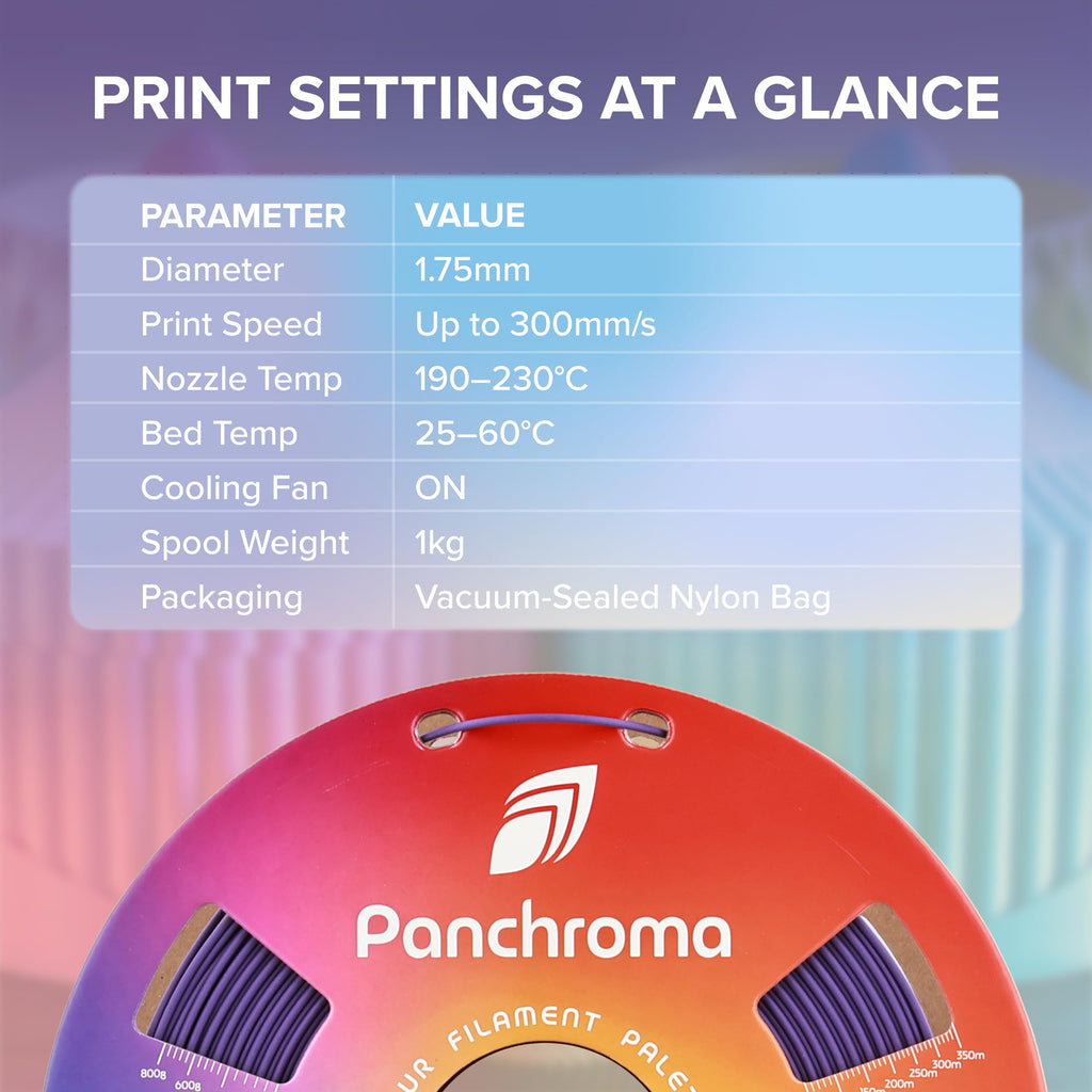 Polymaker Panchroma Matte PLA Filament, Charcoal Black 1.75mm 1kg 3D Printing Filament, Formerly Polyterra Matte, Fits Most FDM 3D Printers, 1kg Spool (2.2lbs)