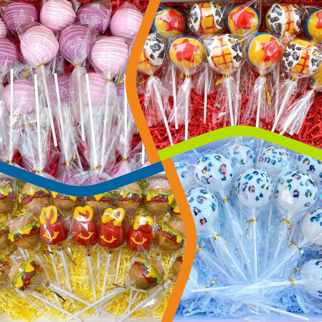 500 Count 6 INCH White Paper Lollipop Sticks,Cake Pop Sticks,Sucker Sticks for Cookies,Rainbow Candy,Chocolate,Cake Topper(Dia 4mm)