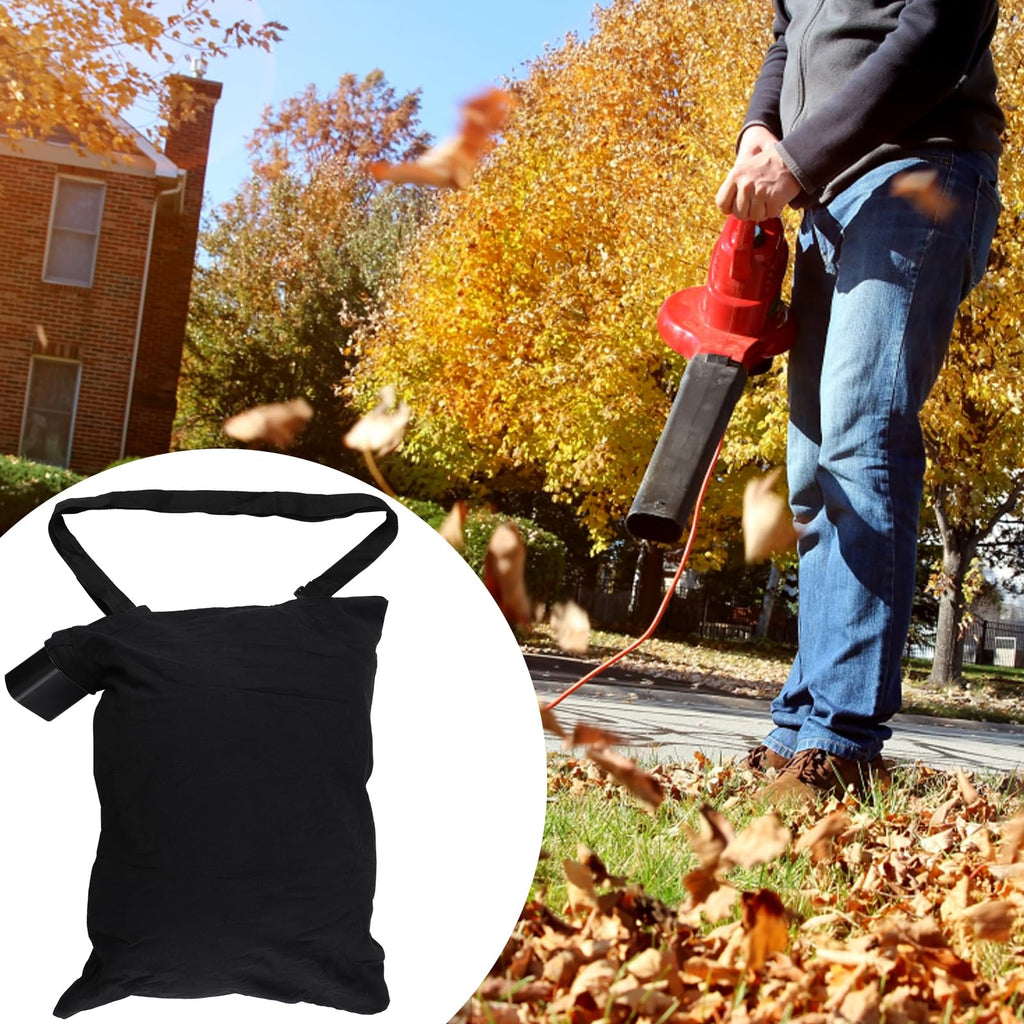 Leaf Blower Vacuum Bag, High Capacity Leaf Blower Collection Bag, 5140117-99, 5140125-95 Leaf Blower Vacuum Vac Shoulder Bag, Leaf Blower Bag Compatible with Black & Decker BV3100/BV2900