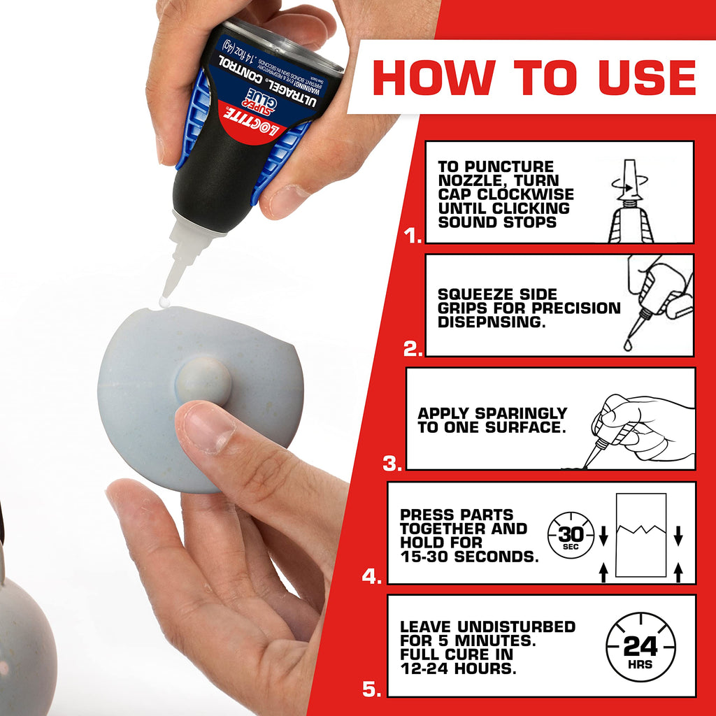 Loctite Ultra Gel Control Super Glue