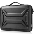 DOMISO 15.6-16 Inch Laptop Hard Case, Shockproof Waterproof Laptop Sleeve with Retractable Handle for MacBook Pro, Chromebook, HP, Acer, ASUS, Lenovo, Dell Laptop Notebook Ultrabook, Black