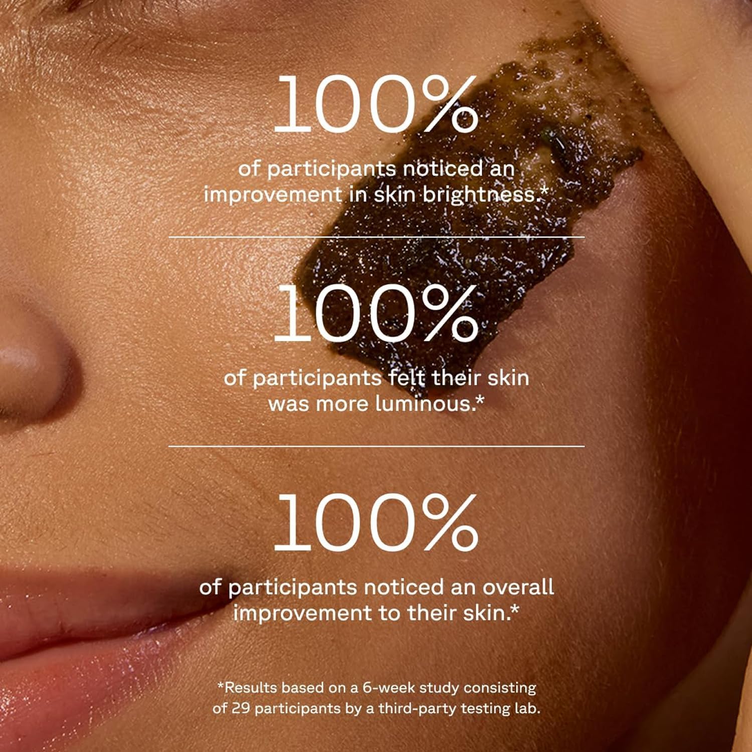 Acure Brightening Facial Scrub, Exfoliating Face Wash, Face Scrub for Women & Men for Radiant Skin, Facial Cleanser with Sea Kelp & French Green Clay, Gentle Exfoliant Cleanser Skin Care, 118ml