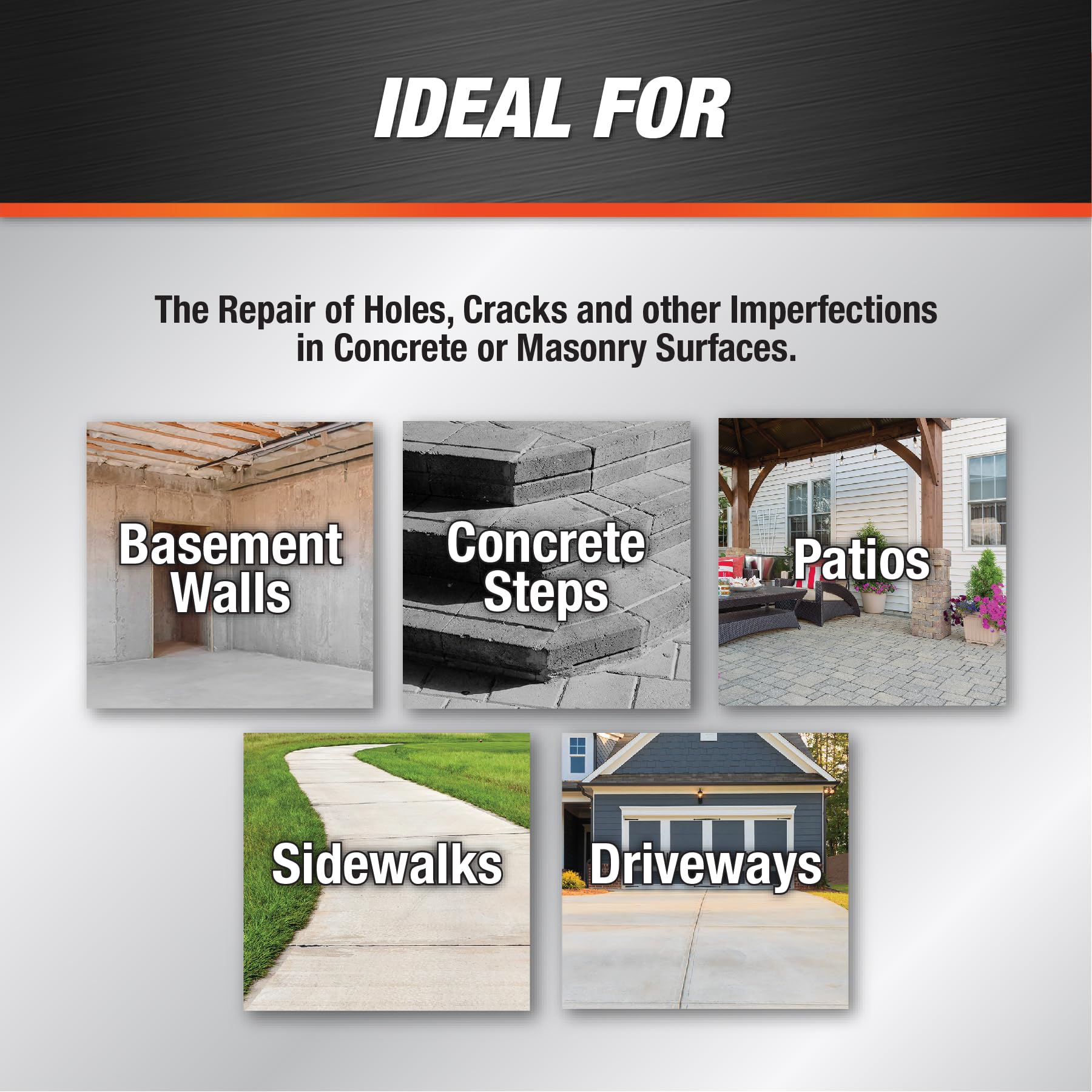 DAP 31084 Concrete Patch Interior and Exterior, 1-Quart