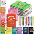 GANGBARU 20 Pcs Christian Gifts Bulk for Kids Bible Verse Spiral Notebook Inspirational Ballpoint Pens Prayer Journals Religious Party Favor for Women Church Office School Supplies