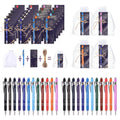 FAMALL 24 Sets Motivational Thank You Gifts Pens Employee Appreciation Gifts Teacher Gifts Pen Set Bulk Small Gifts for Women Teacher Staff Coworker Employee Office Worker Team Nurse Christmas Gifts