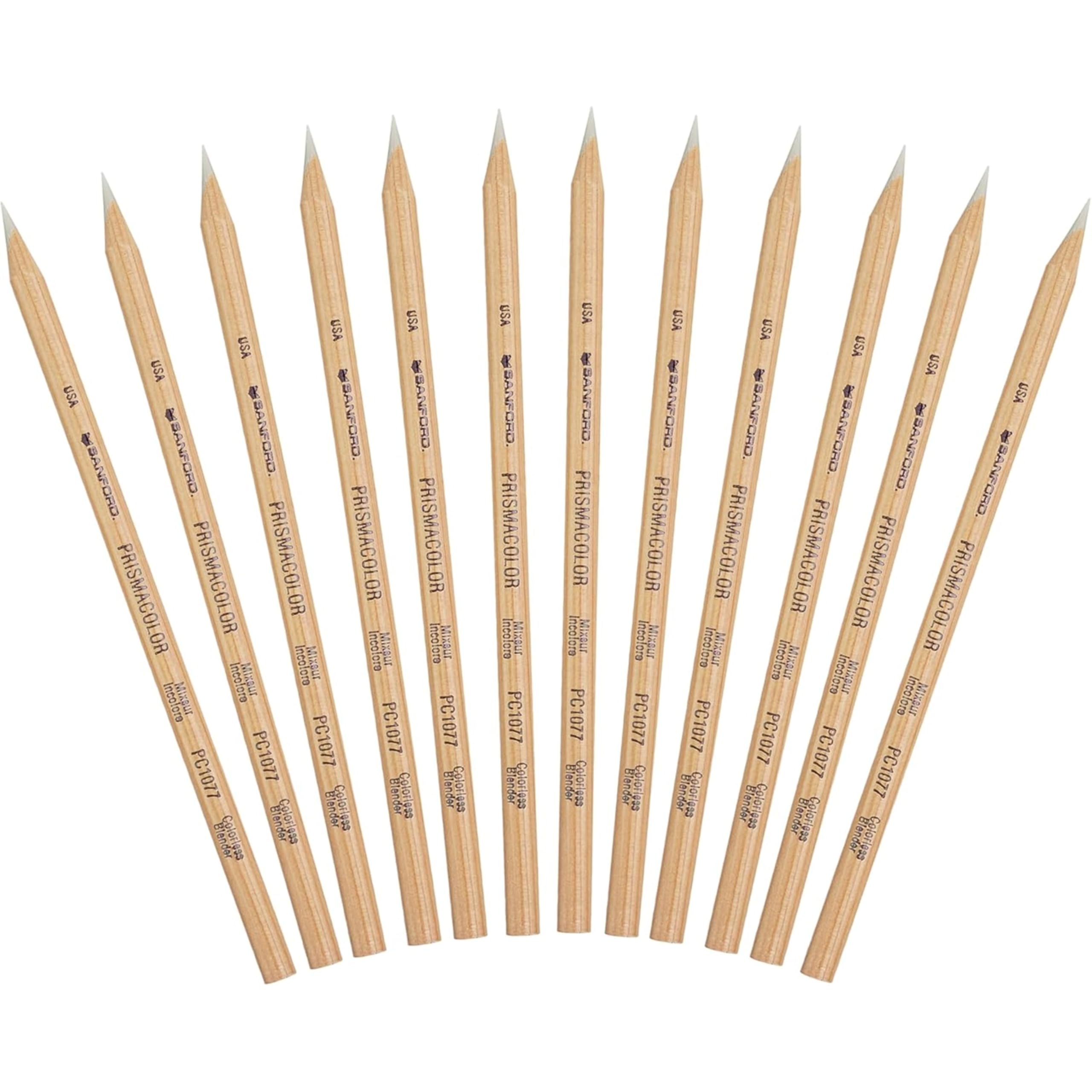 Prismacolor Colorless Blender Pencils, Adult Coloring, 12 Pack
