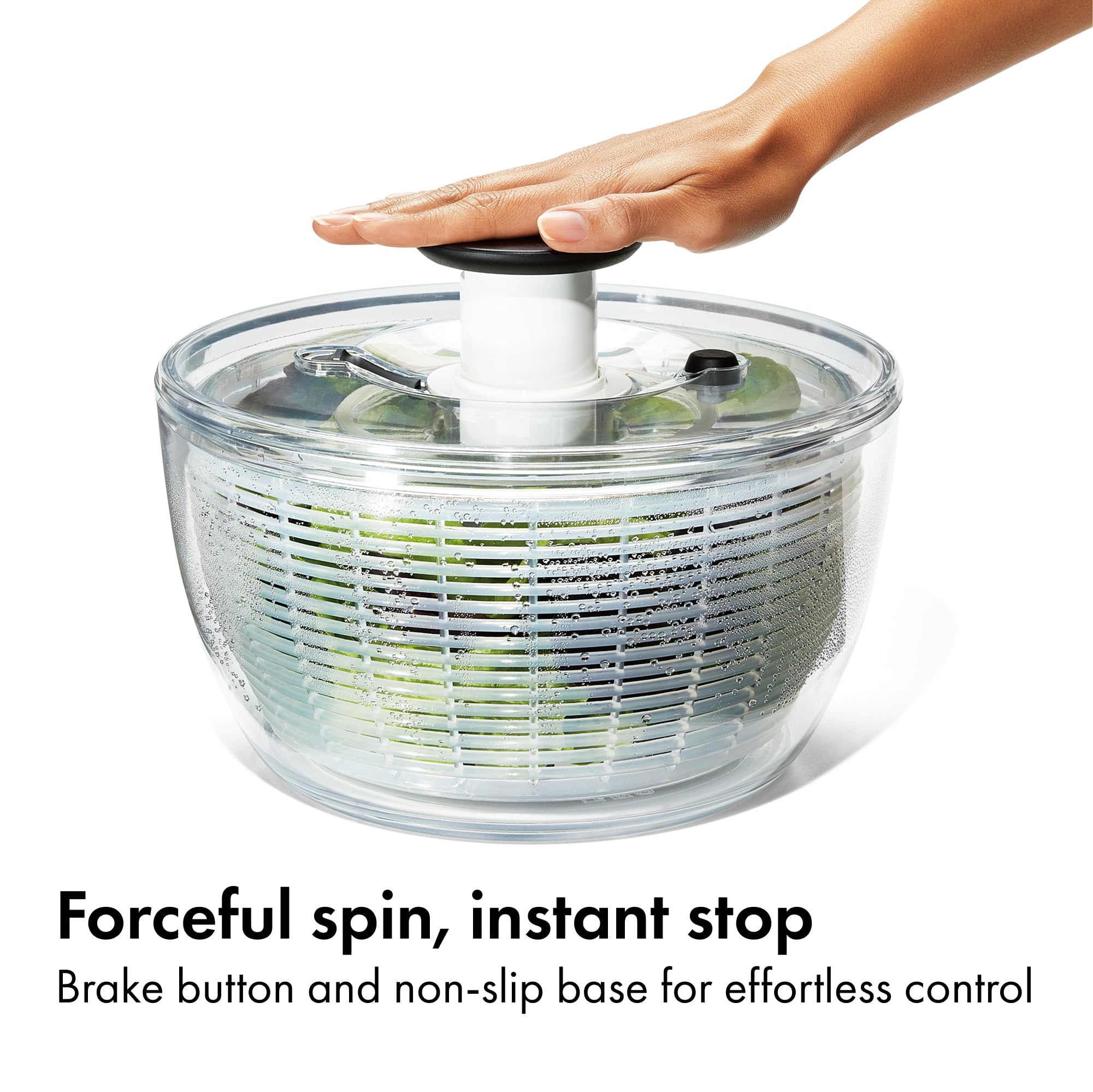 OXO Good Grips Good Grips Salad Spinner, 10.25-Inch Clear