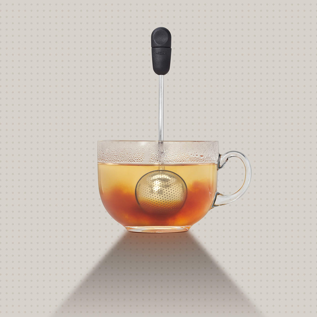 Oxo 1410280SS Twisting Tea Ball, Stainless Steel, 7-Inch