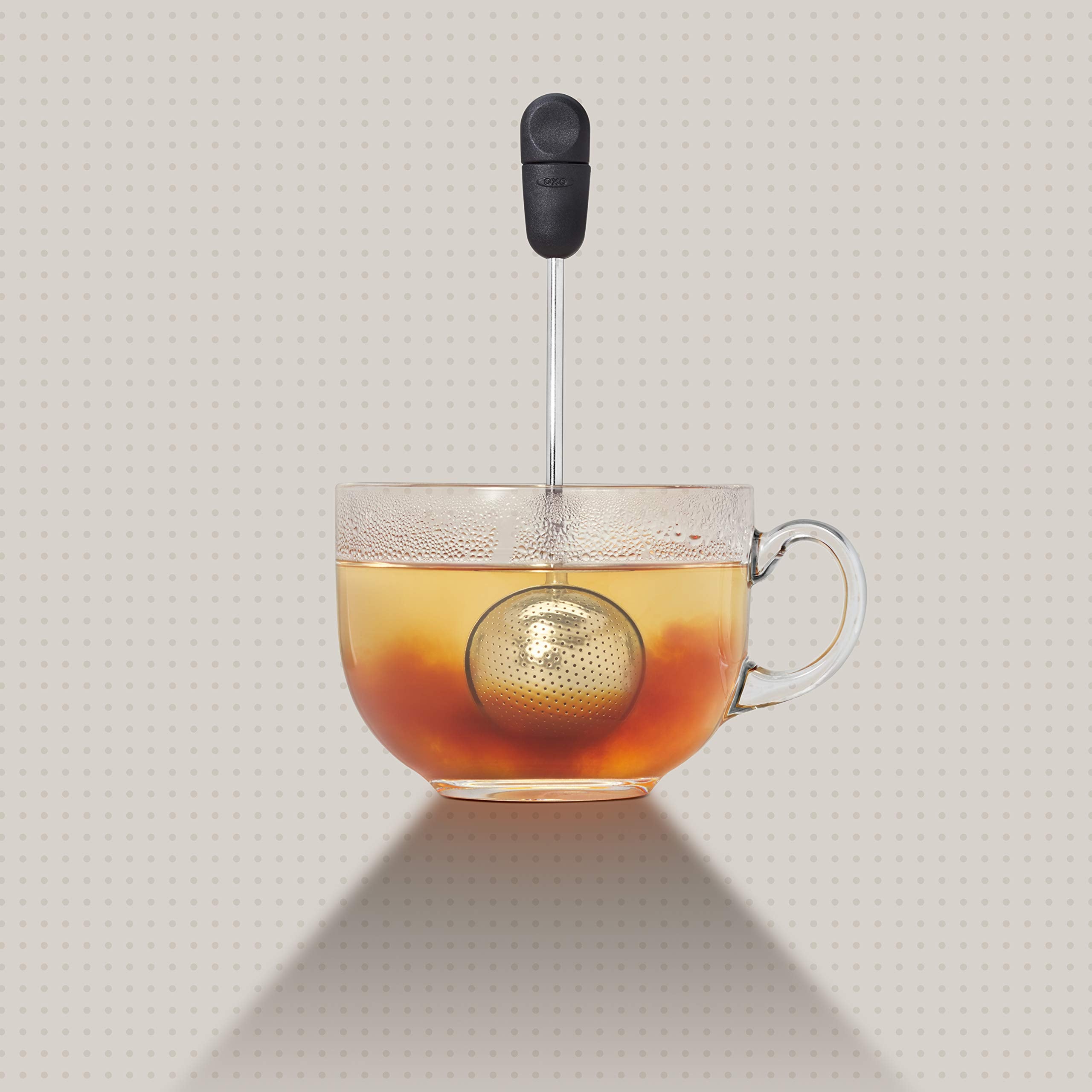 Oxo 1410280SS Twisting Tea Ball, Stainless Steel, 7-Inch
