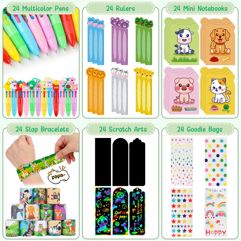 Birthday Goodie Bags for Kids, 24Pack Kids Return Gifts, Birthday Gifts for Kids Classroom Students Party Favors