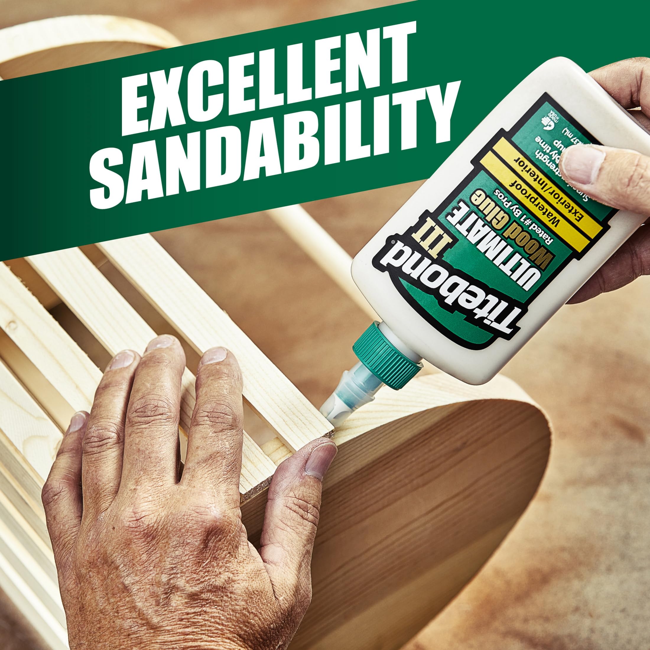 Franklin 1413 Titebond III Ultimate Wood Glue, 8-Ounces