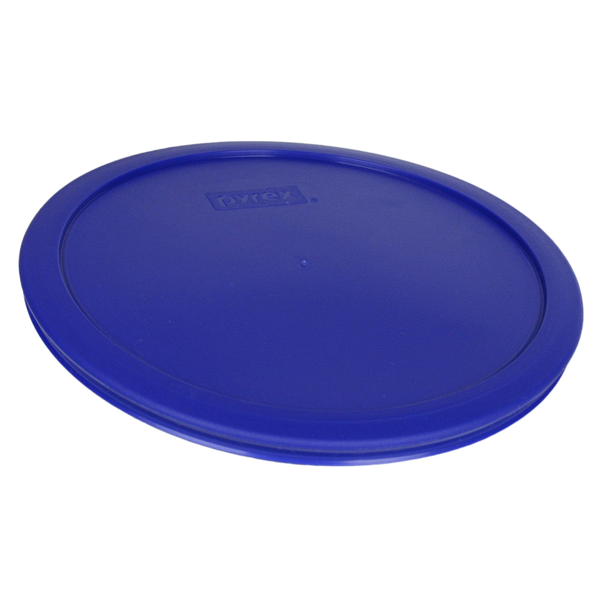 Pyrex 7403-PC Cobalt Blue 10 Cup (2.5qt) Sculptured Mixing Bowl Lid - 2 Pack